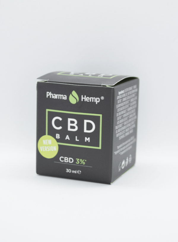 Baume au CBD de la marque Pharma Hemp