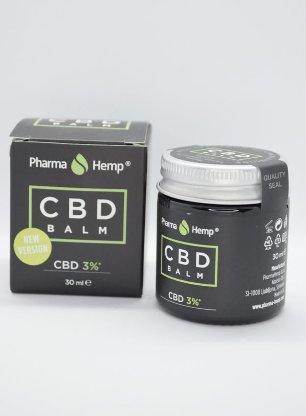 baume au cbd de la marque Pharma Hemp