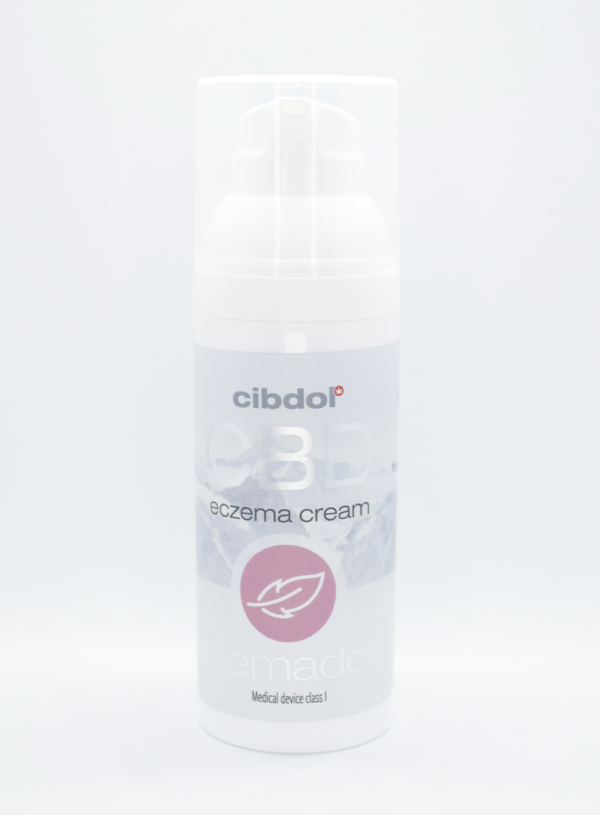 Crème zemadol et Cbd pour eczéma de la marque Cibdol